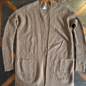 BP Tan Men's Cardigan Sweater